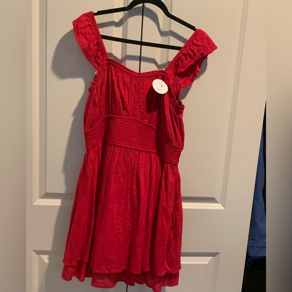 NWT! Red Hollister Dress /Romper - Picture 1 of 10